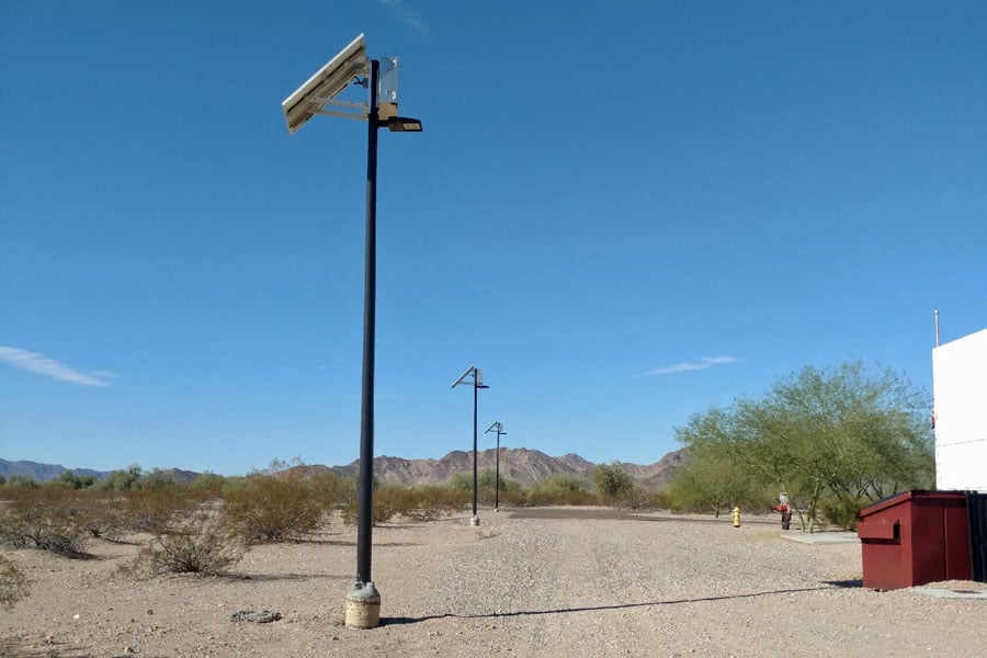 Arizona Western Solar LED Pathway Lights