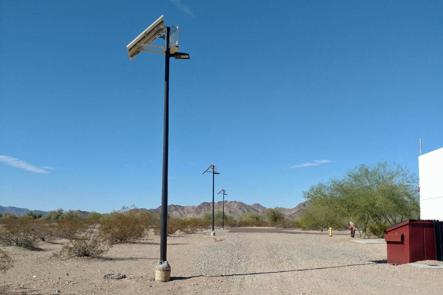 Arizona Western Solar LED Pathway Lights