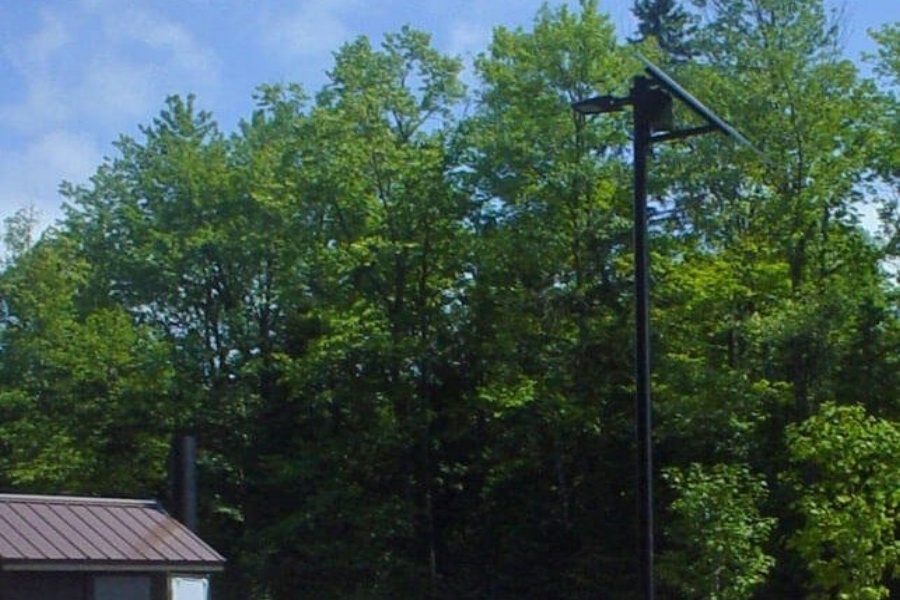 MDNR Solar Boat Ramp Lighting System