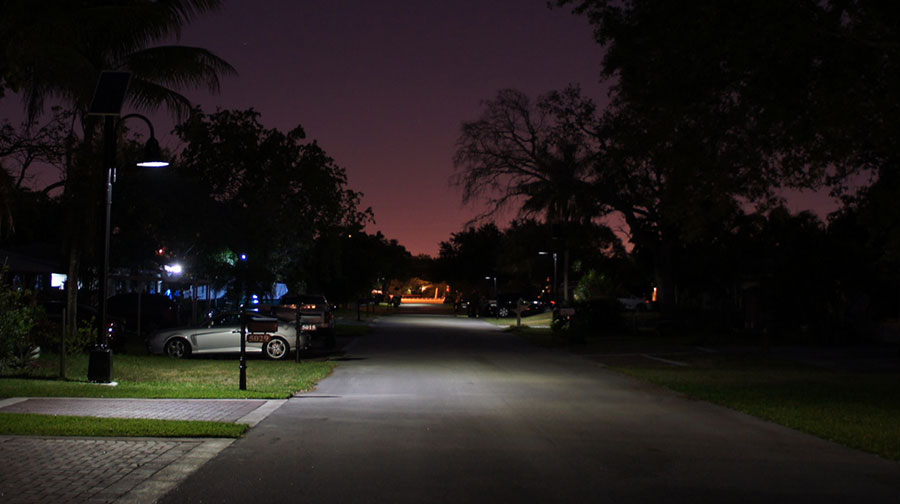 Solar Lighting Design by Zones